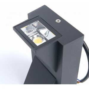 Уличный светодиодный светильник FERON DH103 6W, 400Lm, 4000K, черный 06316