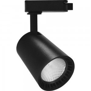 Светодиодный светильник FERON AL100, 12W, 1080 Lm, 4000К, 35 градусов, черный 29643