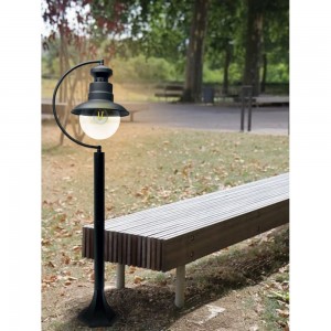 Садово-парковый светильник FERON 60W 230V IP44 черный, PL576 11599