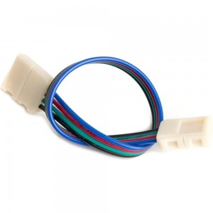 Соединительный провод для светодиодной ленты SMD5050 RGB/10мм FERON лента к ленте LD111 10шт в упаковке 23398