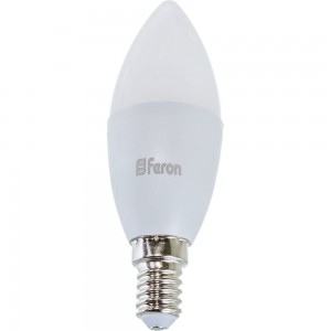 Светодиодная лампа FERON LB-970, 13W, 230V E14 4000K свеча 38108