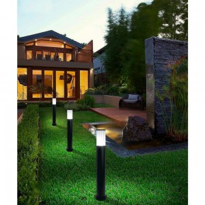 Садово-парковый светильник FERON серии Торонто, НТУ, DH0905 230V без лампы E27 столб черный 11657
