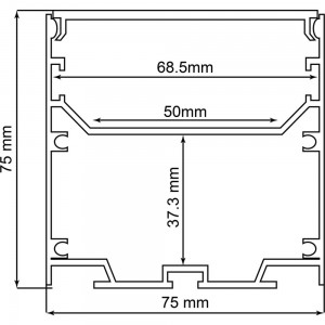 Накладной профиль для светодиодной ленты FERON CAB265 10376