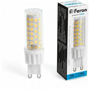 Светодиодная лампа FERON LB-436 G9 13W 6400K 38154