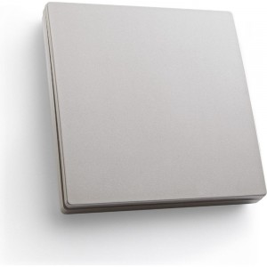 Одноклавишный беспроводной выключатель-кнопка FERON TM81 230V, 500W, серебро 41719