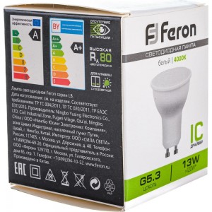 Светодиодная лампа FERON LB-960 MR16 GU10 13W 4000K 38192