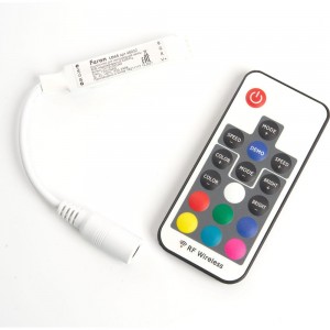 Контроллер RGB mini для светодиодной ленты FERON с П/У, 12-24V, LD66 48032