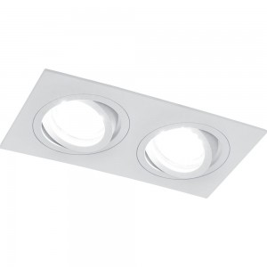 Встраиваемый потолочный светильник FERON DL2802 MR16 G5.3 белый 40529