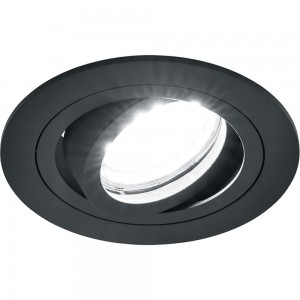 Встраиваемый потолочный светильник FERON DL2811 MR16 G5.3 черный 40528