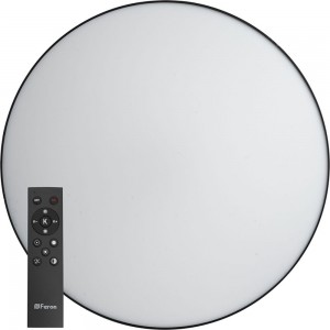 Светодиодный управляемый светильник FERON AL6200 Simple matte тарелка 60W 3000К-6500K черный 48066