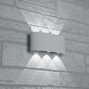 Уличный светодиодный светильник FERON DH101, 6x1W, 450Lm, 3000K, белый 48099