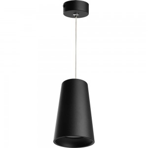 Потолочный светильник FERON ml1838 barrel bell levitation на подвесе, 1,7 м, mr16, 35w, 230v, черный, 48421