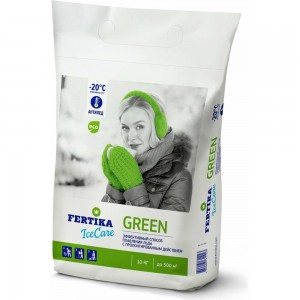 Противогололедный реагент Fertika Icecare Green 10 кг 4620005611023