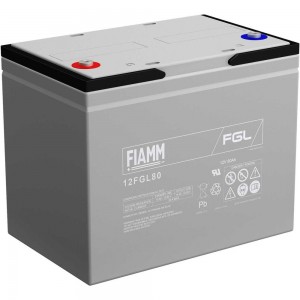 Батарея аккумуляторная 12 В, 80 Ач FIAMM 12FGL80