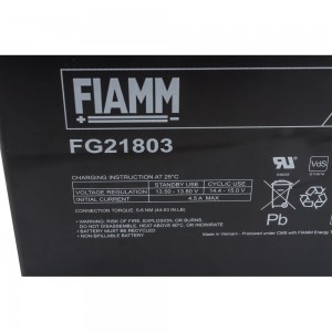 Аккумуляторная батарея 12В, 18 А*ч FIAMM FG21803