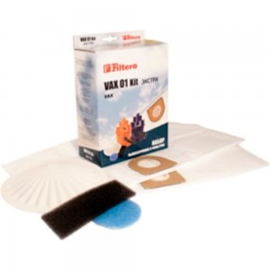 Набор пылесборников и фильтров FILTERO VAX 01 Kit (5 предметов) 05695