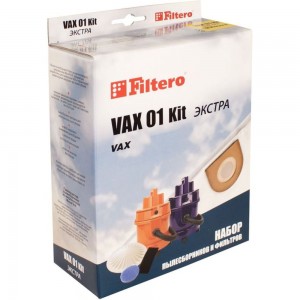Набор пылесборников и фильтров FILTERO VAX 01 Kit (5 предметов) 05695
