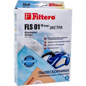 Мешок-пылесборник FILTERO FLS 01 Экстра (4 шт.) 05243