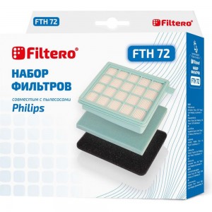 Фильтр НЕРА FTH 72 для пылесосов PHILIPS Filtero 05705