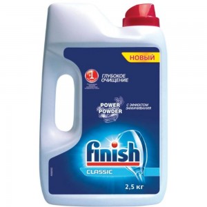 Порошок для мытья посуды в посудомоечных машинах FINISH 2,5 кг 3011485 602012