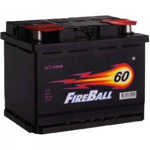 Аккумулятор FIRE BALL 6ст 60 NR, 510 А CCA, 560108020
