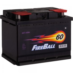 Аккумулятор FIRE BALL 6ст 60 N, 510 А CCA, 560107020
