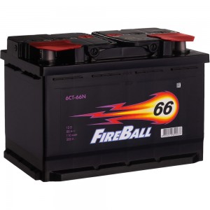 Аккумулятор FIRE BALL 6ст 66 N, 560 А CCA, 566111020