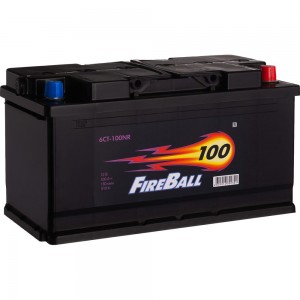 Аккумулятор FIRE BALL 6ст 100 NR, 810 А CCA, 600120020