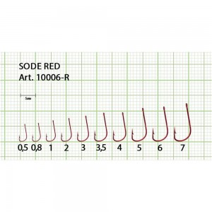 Крючок FISHCRYSTAL FS SODE 10006-R06F