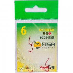 Крючок FISHCRYSTAL FS SODE 10006-R06F