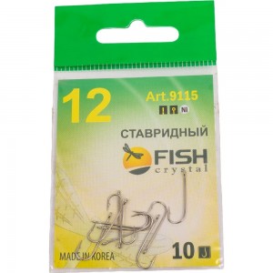 Ставридный крючок FISHCRYSTAL 9115Ni-12F 