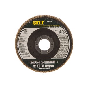Наждачный лепестковый диск для УШМ FIT IT 39544 