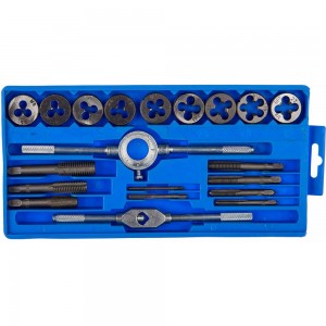 Набор метчиков и плашек FIT 70780, 20 шт