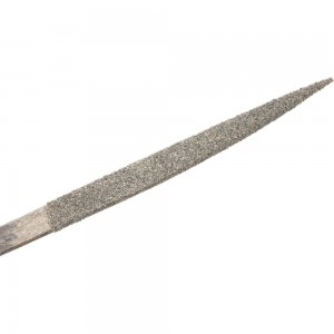 Алмазные надфили (ПВХ ручка, 3х140х50 мм, 10 штук) FIT IT 42171
