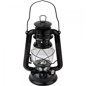 Керосиновая лампа FIT черная, 240 мм 67601