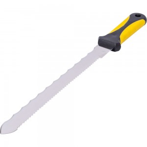 Нож для резки теплоизоляционных плит FIT двустороннее лезвие 240х27 мм, нерж.сталь 10636