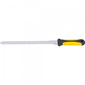 Нож для резки теплоизоляционных плит FIT двустороннее лезвие 240х27 мм, нерж.сталь 10636