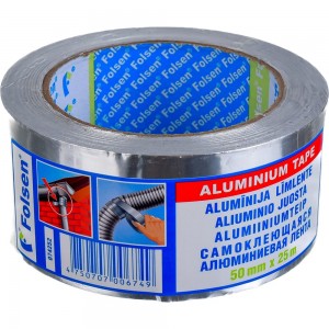 Алюминиевая лента Folsen 50мм x 25м 63мкм 074252