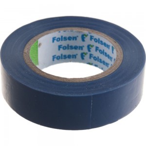 Изоляционная лента Folsen 15ммx10м синяя 011502