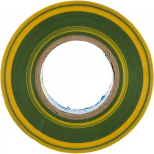 Изоляционная лента Folsen 19ммx20м желто-зеленая 012509