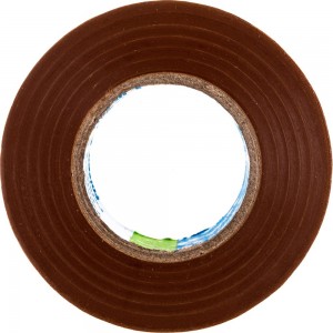 Изоляционная лента FOLSEN 19мм x 20м, коричневая 012508