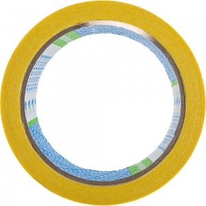 Малярная лента FOLSEN желтая, 60oC, 50мм x 35м 0213550