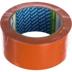 Cтроительная лента PVC Folsen оранжевая, 50мм x 33м 0253350