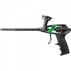 Усиленный пистолет для монтажной пены Fomeron тефлоновое покрытие иглы и кольца-адаптера clean хт 590008