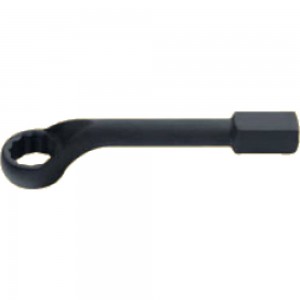 Силовой накидной ключ 50 мм с изгибом, 4-гранная ручка FORCE 79450