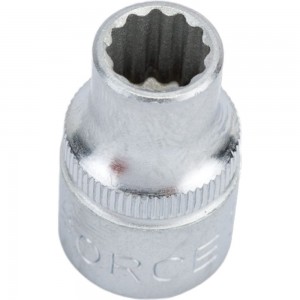 Головка короткая 12-гранная (8 мм; 3/8DR) FORCE 53908