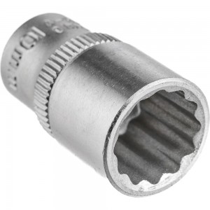 Головка короткая 12-гранная (10 мм; 1/4DR) FORCE 52910