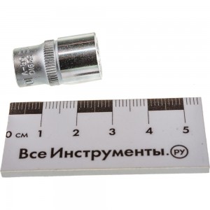 Головка короткая 12-гранная (10 мм; 1/4DR) FORCE 52910