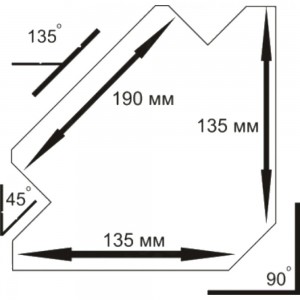 Магнитный держатель для сварки трех углов Forceberg 9-4014526