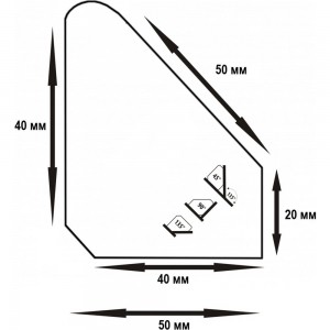 Набор магнитных уголков для сварки (4 шт; усилие до 4 кг; для 3 углов) Forceberg 9-4014520-004